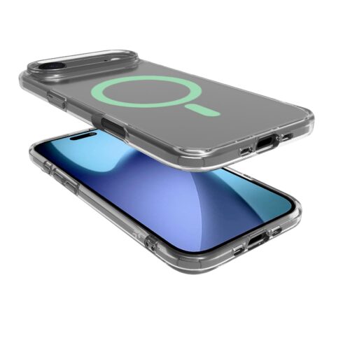 Celly TPU Cover with MAG for Apple iPhone 17 Air Green - Image 2