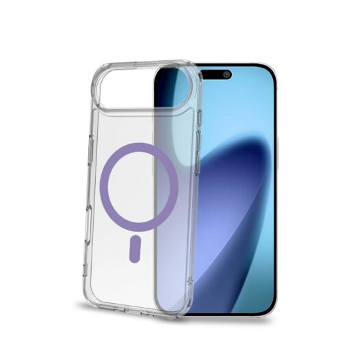 Celly TPU Cover with MAG for Apple iPhone 17 Air Violet