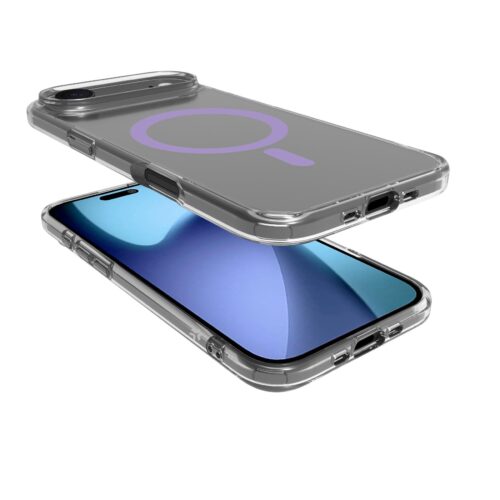 Celly TPU Cover with MAG for Apple iPhone 17 Air Violet - Image 2