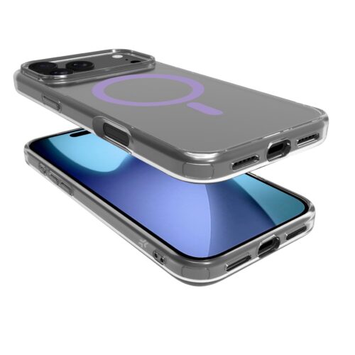 Celly TPU Cover with MAG for Apple iPhone 17 Pro Max Violet - Image 2