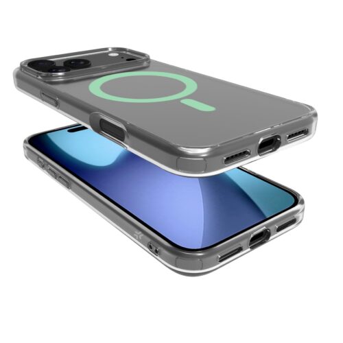 Celly TPU Cover with MAG for Apple iPhone 17 Pro Max Green - Image 3