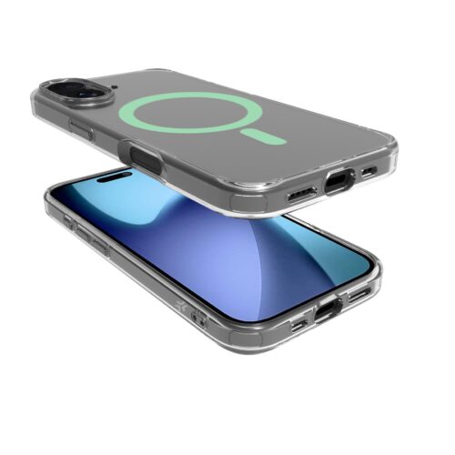 Celly TPU Cover with MAG for Apple iPhone 17 Green - Image 2