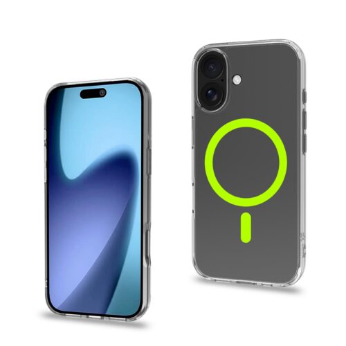 Celly TPU Cover with MAG for Apple iPhone 17 Yellow - Image 4