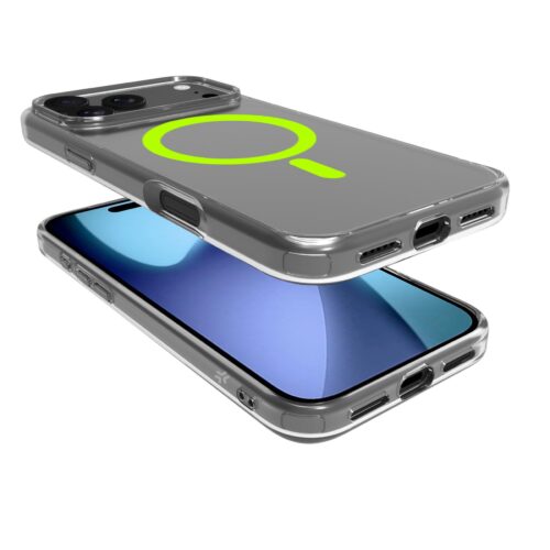 Celly TPU Cover with MAG for Apple iPhone 17 Pro Max Yellow - Image 3
