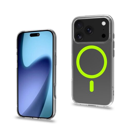 Celly TPU Cover with MAG for Apple iPhone 17 Pro Yellow - Image 3