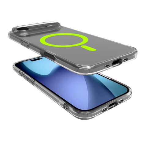 Celly TPU Cover with MAG for Apple iPhone 17 Air Yellow - Image 2