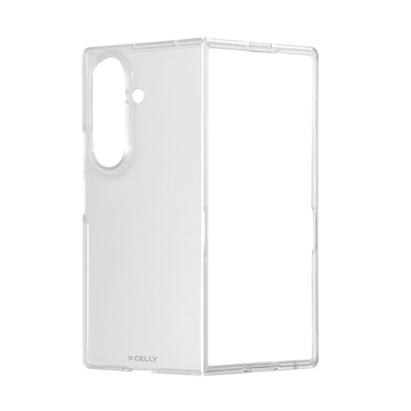 Celly Clear Folding Case for Samsung Galaxy Z Fold7 Transparent - Image 3