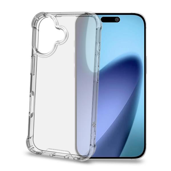 Celly Armor for Apple iPhone 17 White Transparent