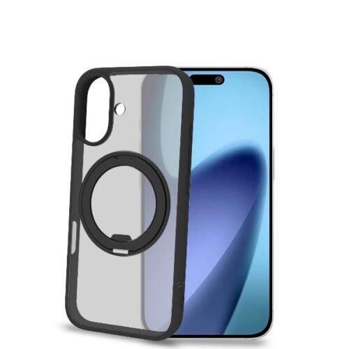 Celly MagStand Cover for Apple iPhone 17 Black