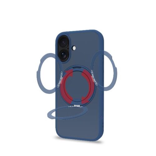 Celly MagStand Cover for Apple iPhone 17 Blue - Image 4