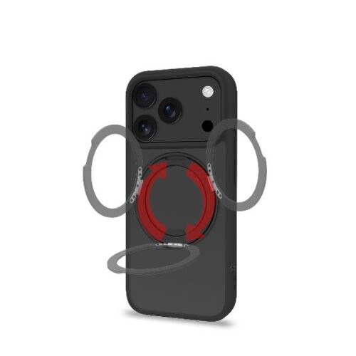 Celly MagStand Cover for Apple iPhone 17 Pro Black - Image 4