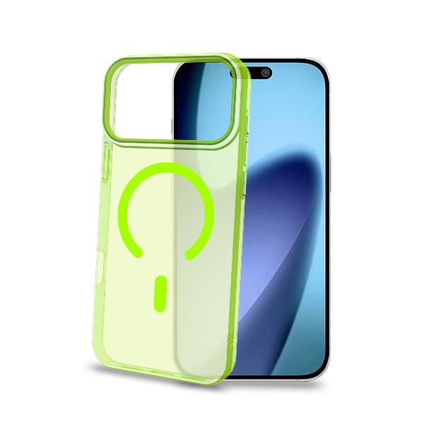 Celly ColorMag Cover for Apple iPhone 17 Pro Max Yellow