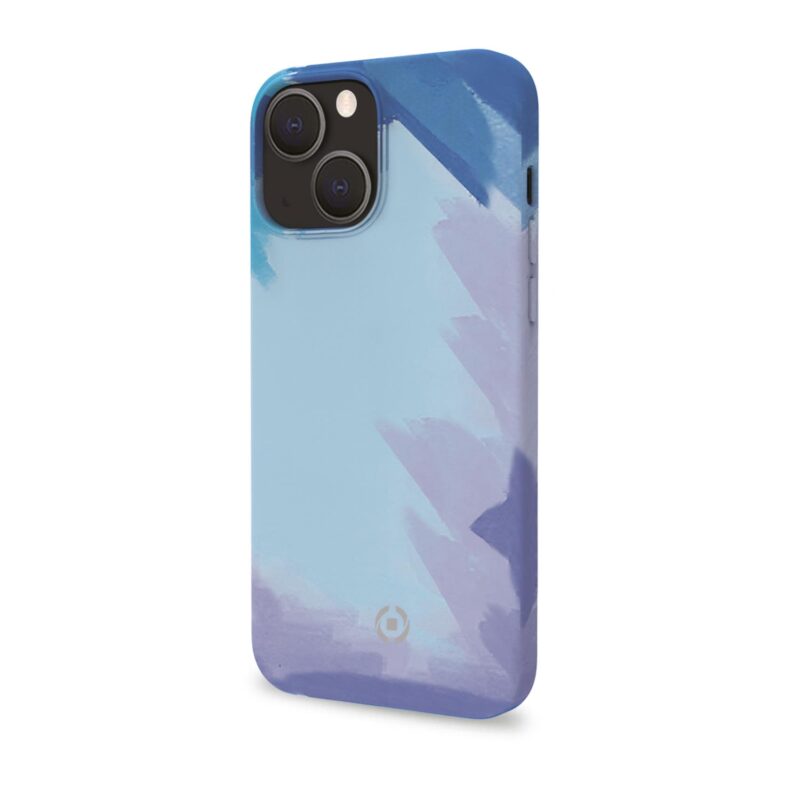 Celly Watercolor Case for Apple iPhone 13 - Blue