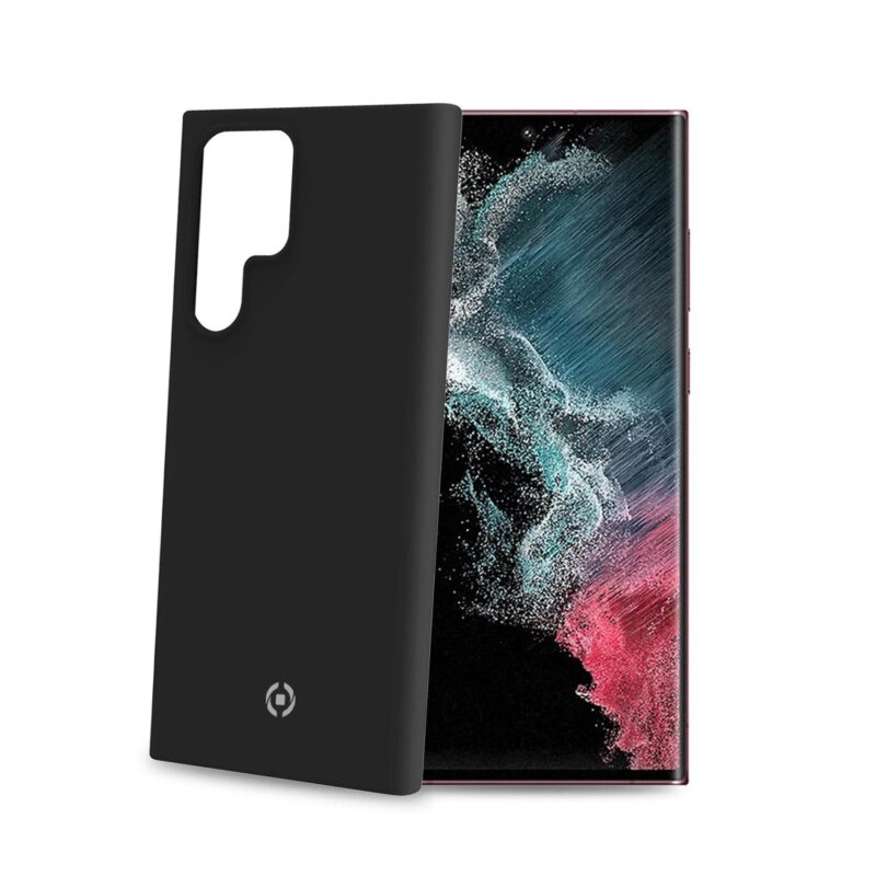 Celly Cromo Case for Samsung Galaxy S23+ 5G Black