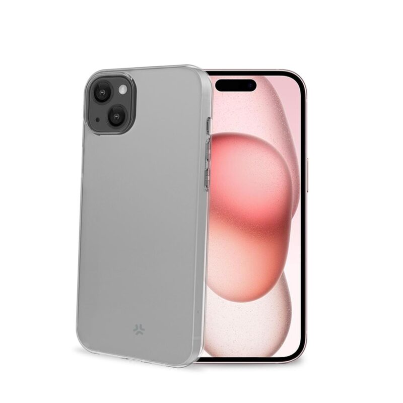 Celly TPU Cover for Apple iPhone 15 Transparent - Image 3