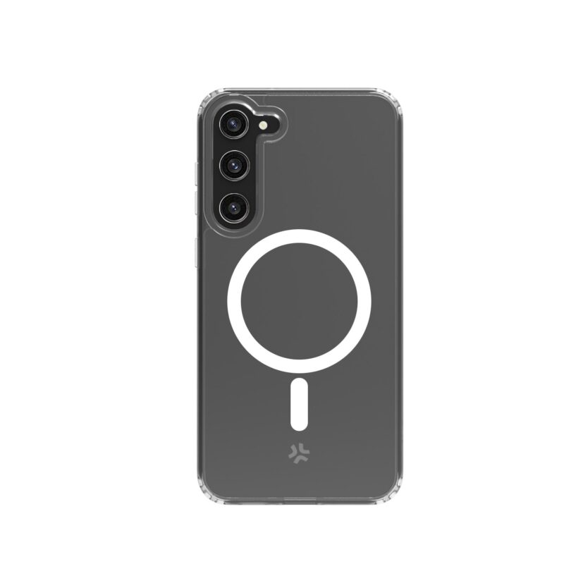 Celly TPU Cover with MAG for Samsung Galaxy S23+ Transparent - Image 2