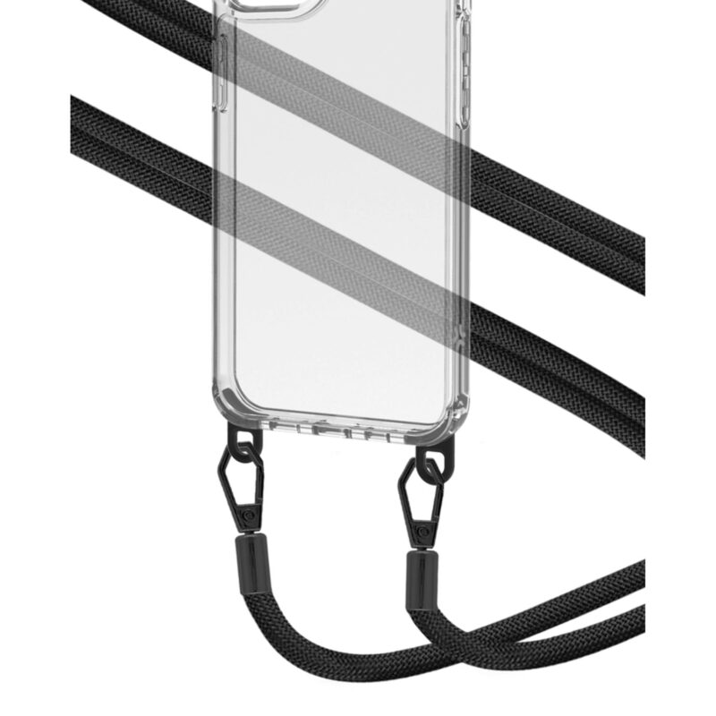 Celly Freedom Case With Lace for Apple iPhone 15 Black