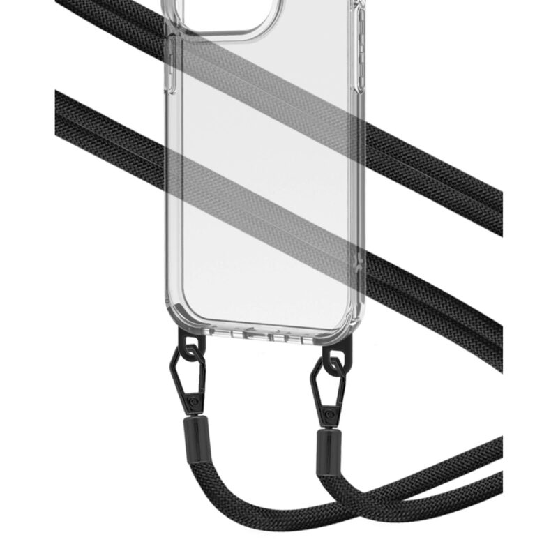 Celly Freedom Case With Lace for Apple iPhone 15 Plus Black