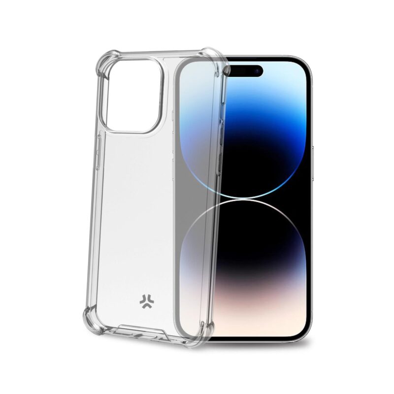 Celly Armor for Apple iPhone 15 Pro White Transparent