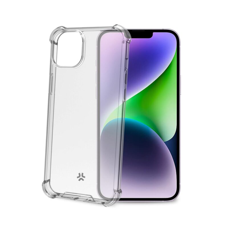 Celly Armor for Apple iPhone 15 Plus White Transparent