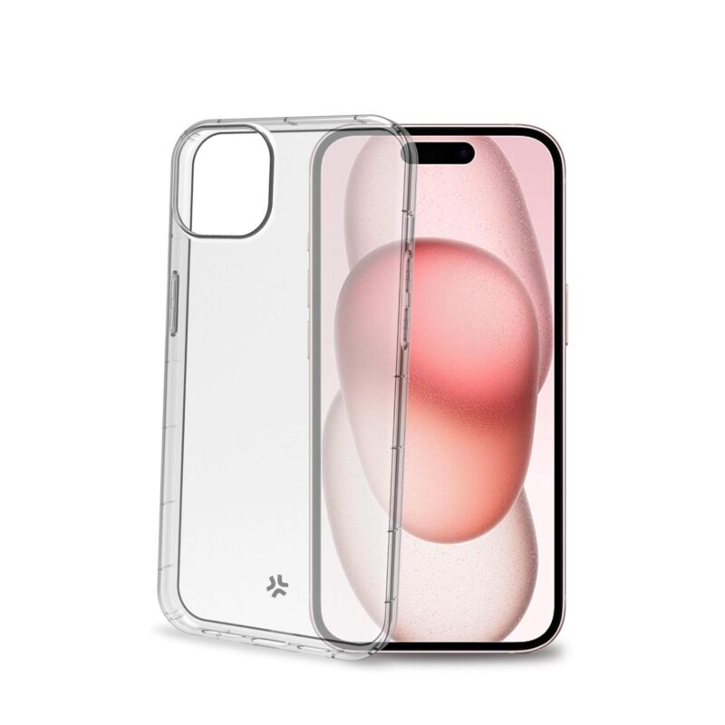 Celly Hexagel for Apple iPhone 15 Transparent