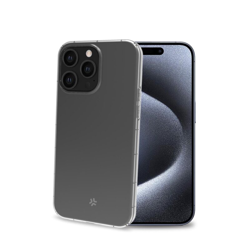 Celly Hexagel for Apple iPhone 15 Pro Transparent - Image 3