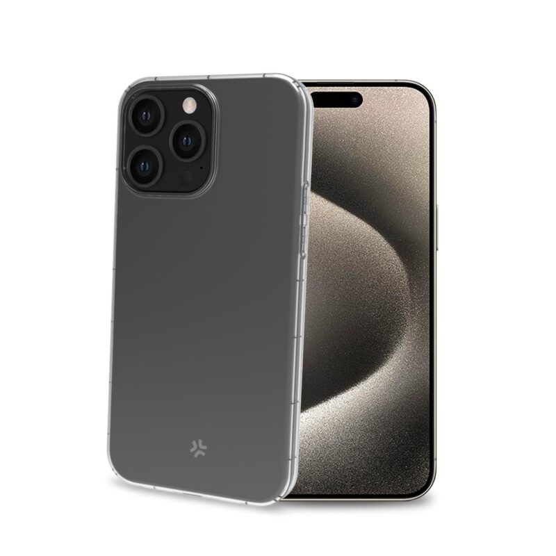 Celly Hexagel for Apple iPhone 15 Pro Max Transparent - Image 2