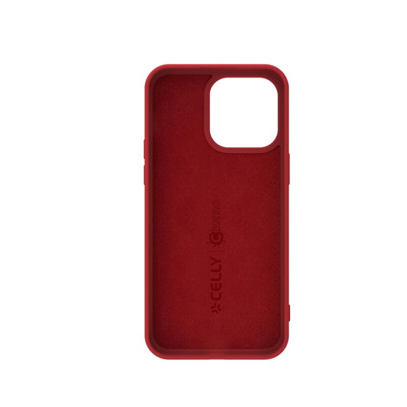 Celly Cromo Case for Apple iPhone 15 Pro Red - Image 3