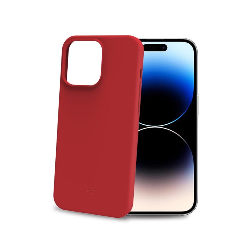 Celly Cromo Case for Apple iPhone 15 Pro Red