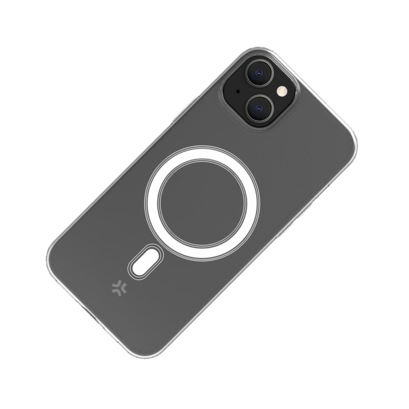 Celly TPU Cover with MAG for Apple iPhone Plus 15 Transparent - Image 3