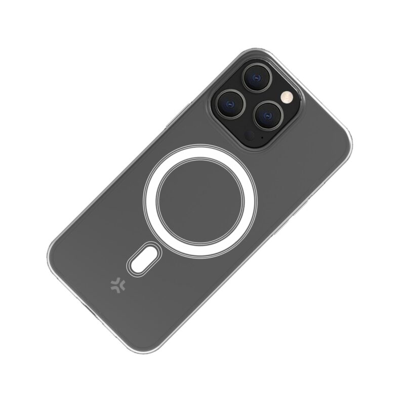 Celly TPU Cover with MAG for Apple iPhone 15 Pro Max Transparent - Image 2