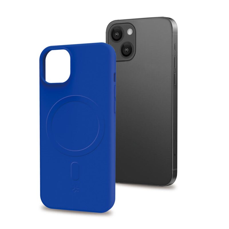 Celly Cromo with MAG for Apple iPhone 15 Plus Blue - Image 2