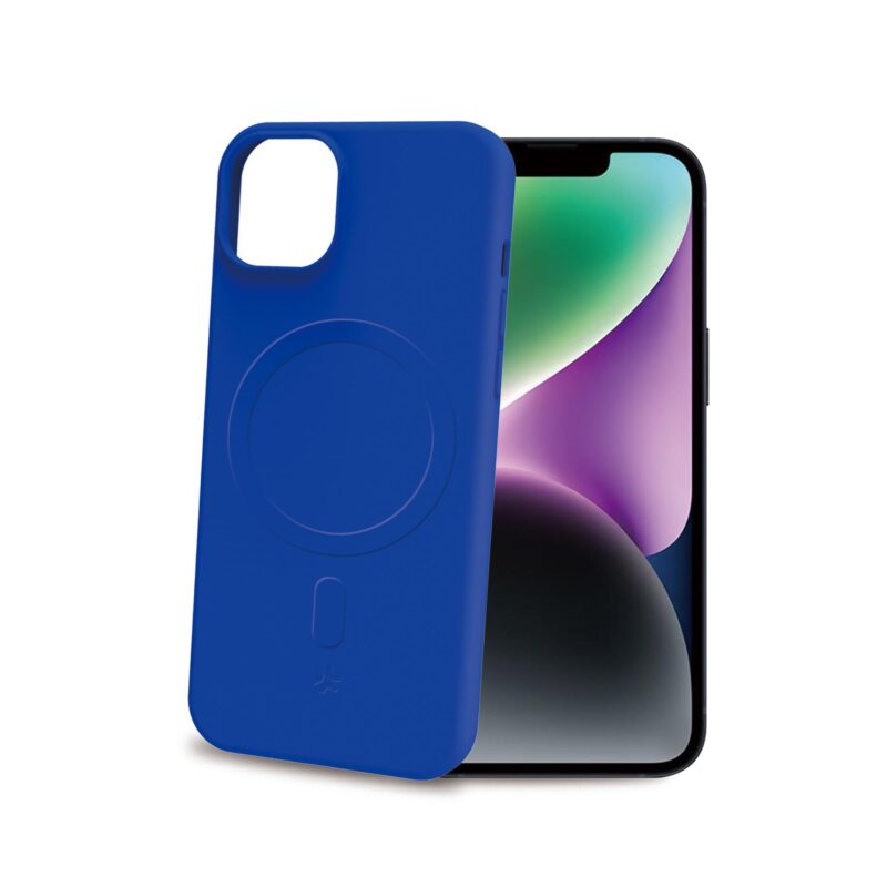 Celly Cromo with MAG for Apple iPhone 15 Blue