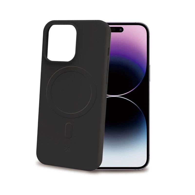 Celly Cromo with MAG for Apple iPhone 15 Pro Max Black