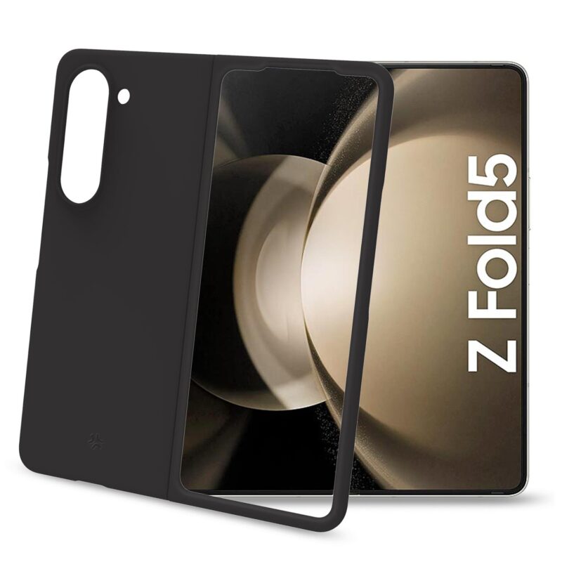 Celly Cromo Case for Samsung Galaxy Z Fold5 Black