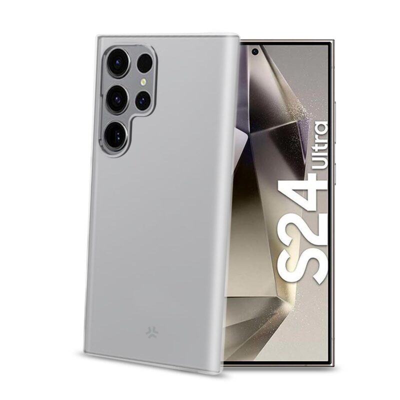 Celly TPU Cover for Samsung Galaxy S24 Ultra 5G Transparent - Image 3