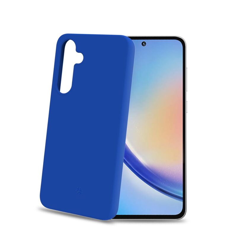 Celly Cromo Case for Samsung Galaxy A35 5G Blue