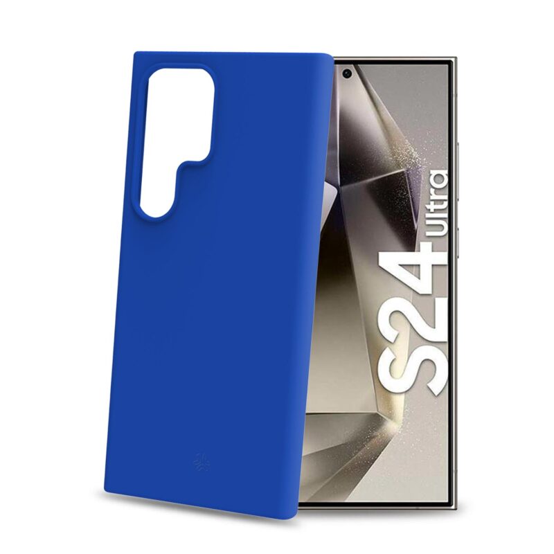 Celly Cromo Case for Samsung Galaxy S24 Ultra 5G Blue
