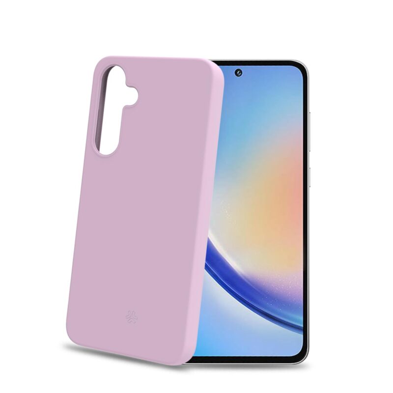 Celly Cromo Case for Samsung Galaxy A35 5G Pink