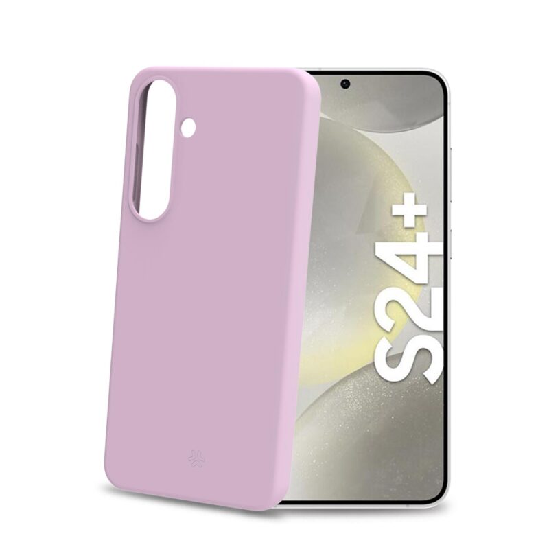 Celly Cromo Case for Samsung Galaxy S24+ 5G Pink