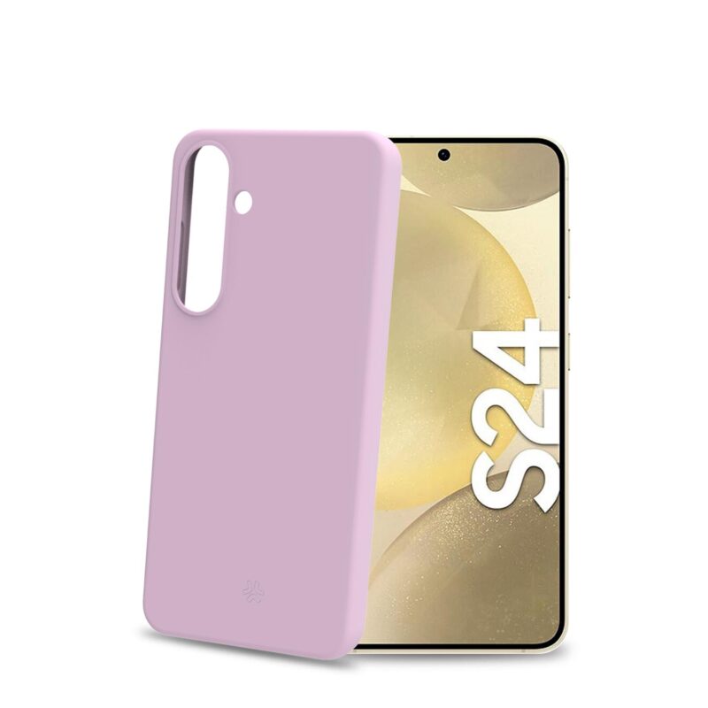 Celly Cromo Case for Samsung Galaxy S24 5G Pink