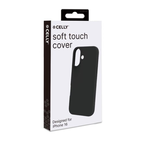 Celly Cromo Case for Apple iPhone 16 Black - Image 2