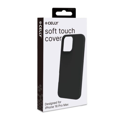 Celly Cromo Case for Apple iPhone 16 Pro Max Black - Image 2