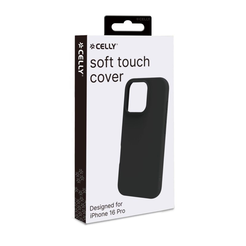 Celly Cromo Case for Apple iPhone 16 Pro Black - Image 2