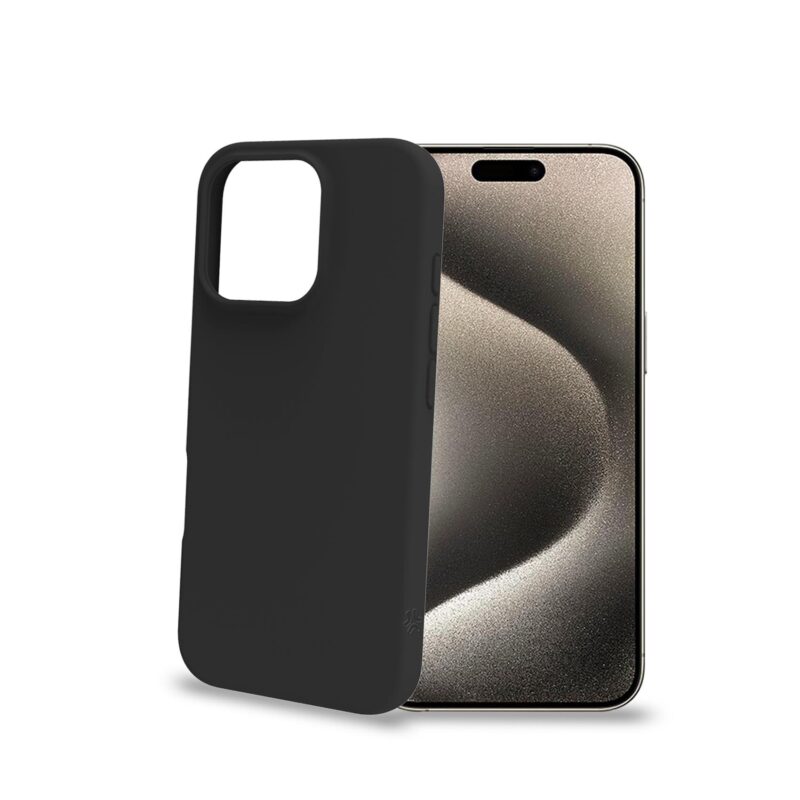 Celly Cromo Case for Apple iPhone 16 Pro Black