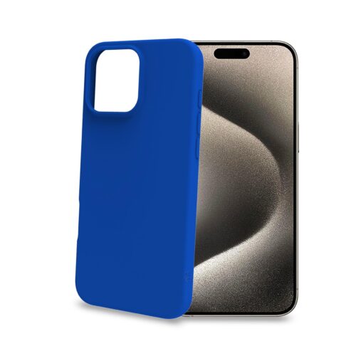 Celly Cromo Case for Apple iPhone 16 Pro Max Blue