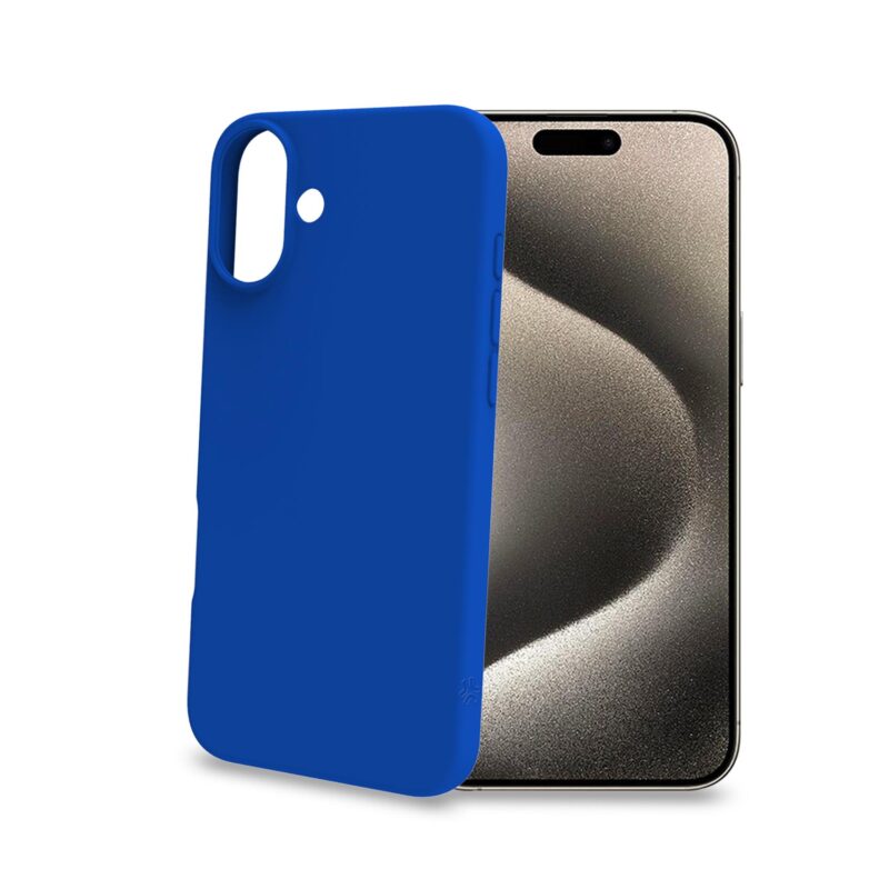 Celly Cromo Case for Apple iPhone 16 Plus Blue