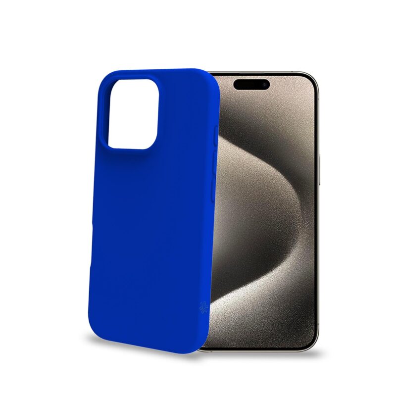 Celly Cromo Case for Apple iPhone 16 Pro Blue