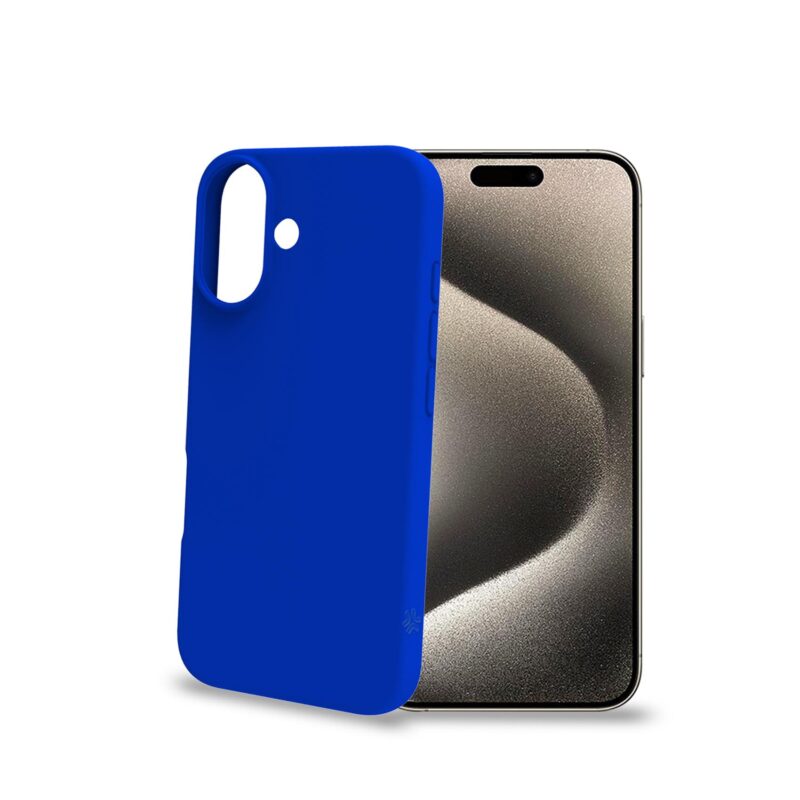 Celly Cromo Case for Apple iPhone 16 Blue