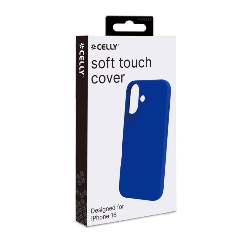 Celly Cromo Case for Apple iPhone 16 Blue - Image 2